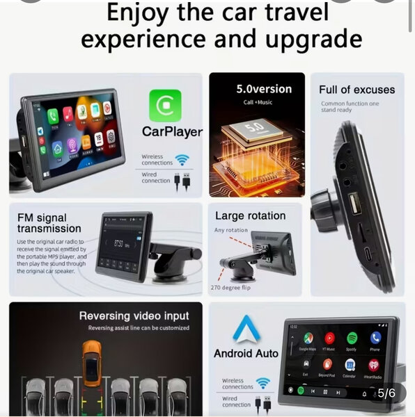 Lecteur multimédia voiture