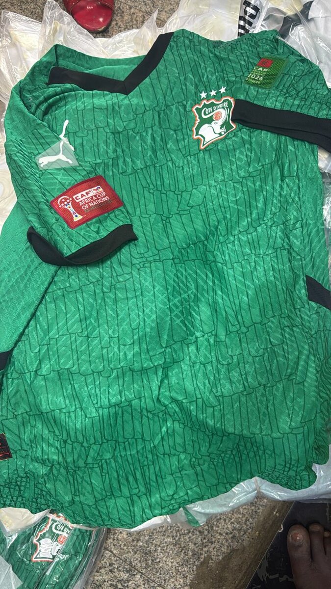 Maillot Côte d'Ivoire CAN 2025
