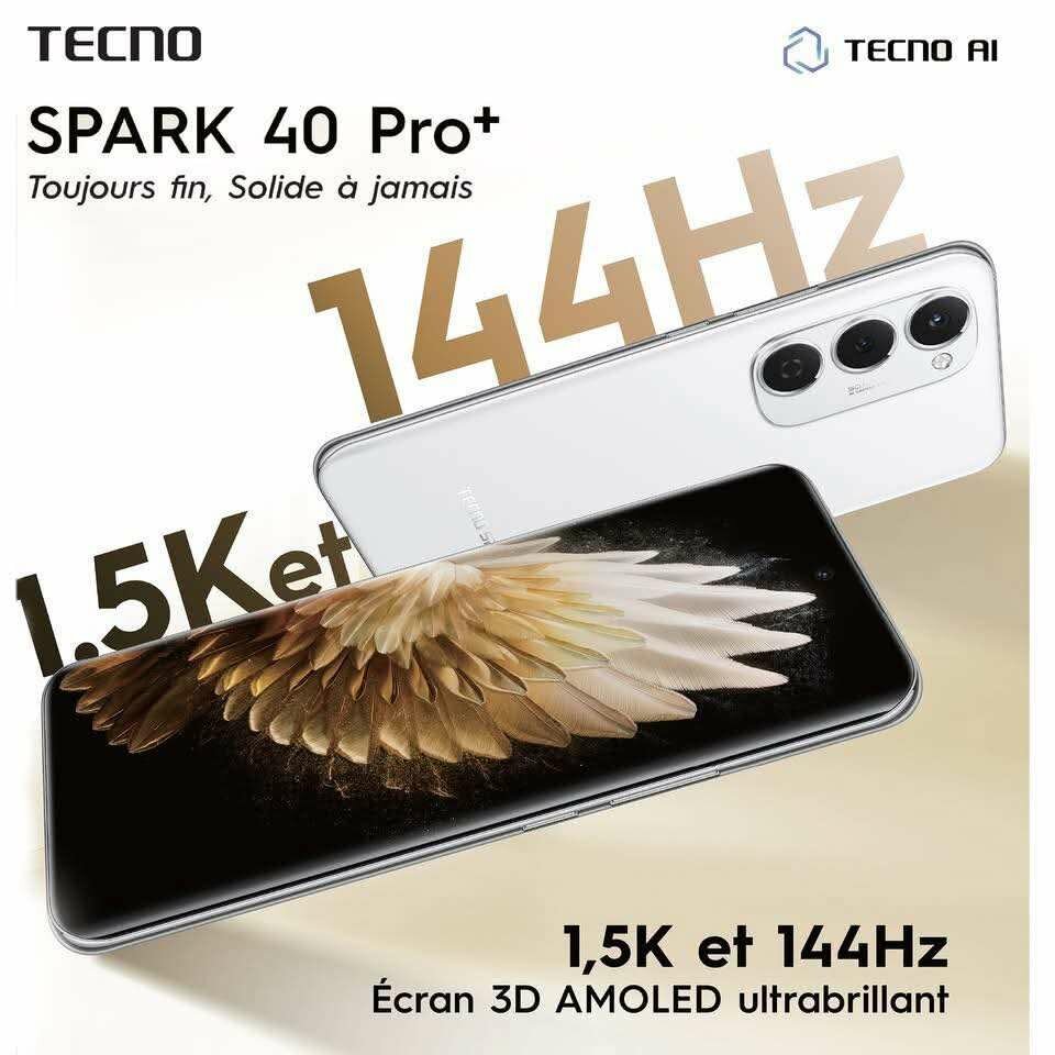 Tecno SPARK 40 Pro+256GB-8+8RA