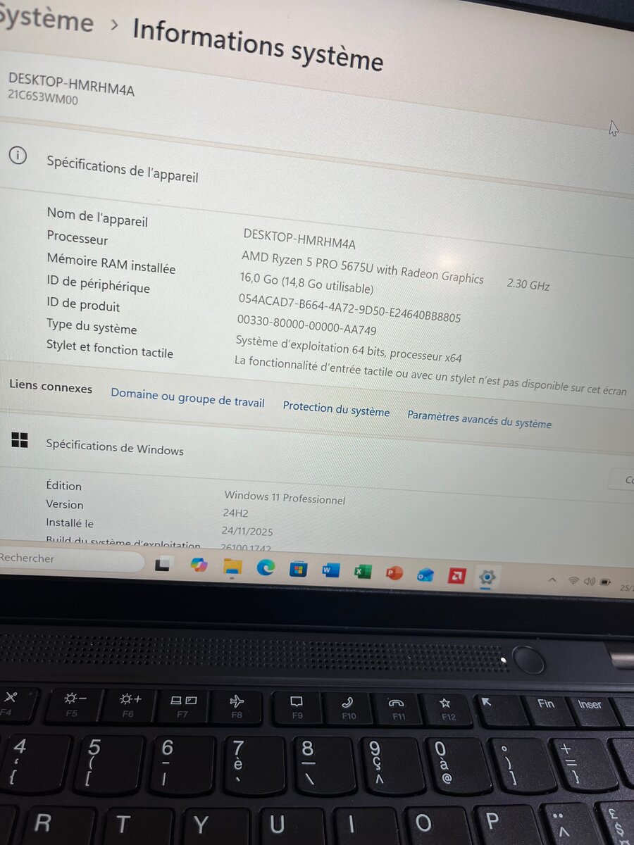 Ordinateur portable Lenovo ThinkPad