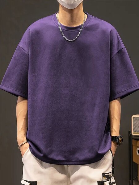 T-shirt oversize violet