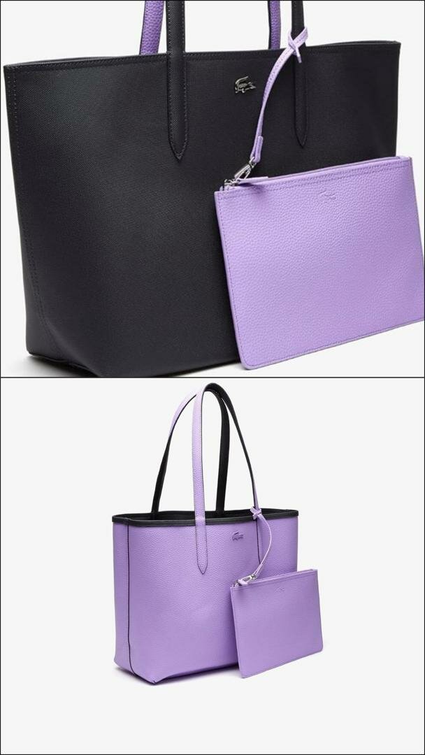 Sac cabas réversible avec pochette