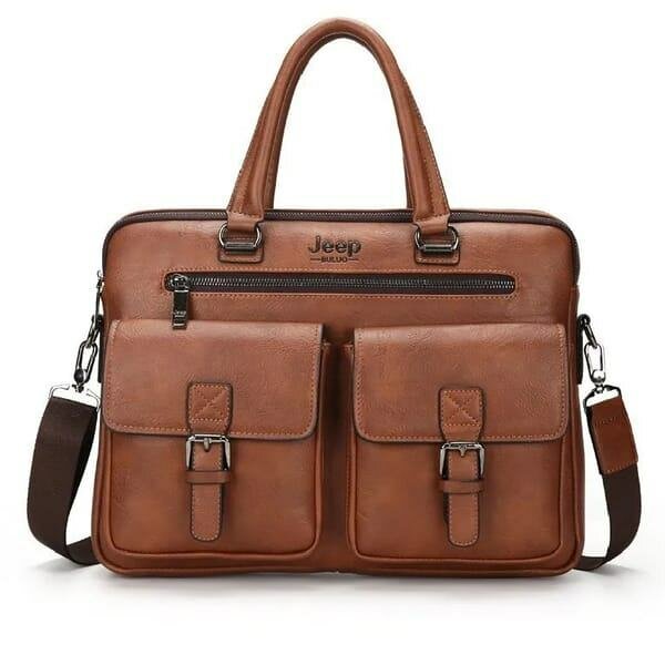 Sacoche en cuir élégant