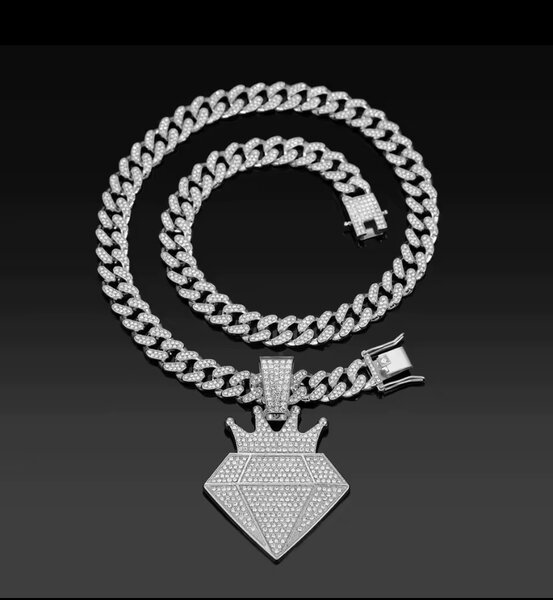 Collier Pendentif Diamant Luxe