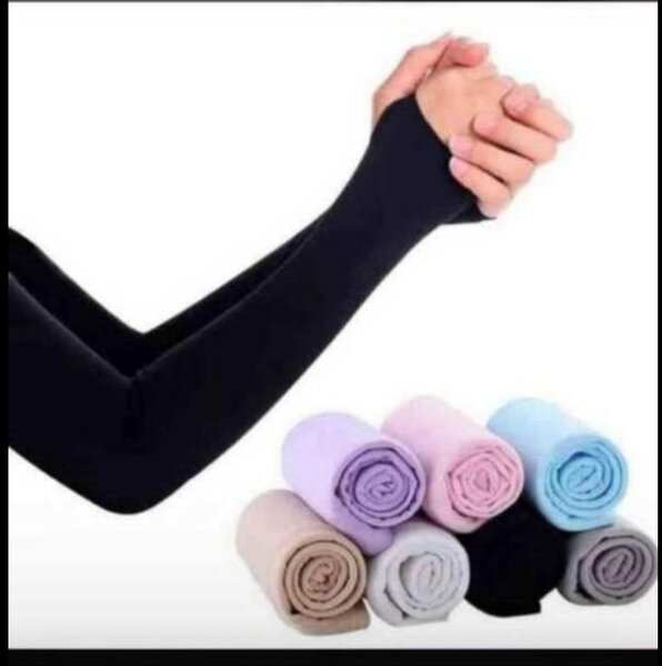 Manchettes anti-UV coton