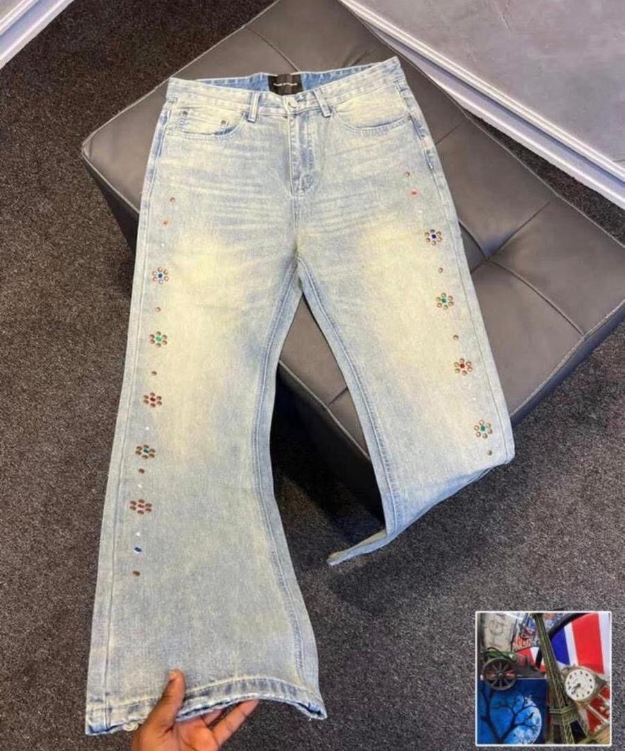 Jeans tendance avec motifs