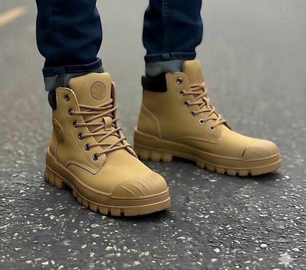 Bottes robustes homme intemporelles