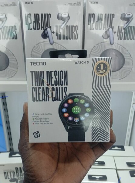 Tecno Watch 3 - Montre connectée