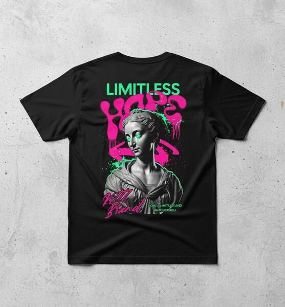 T-shirt homme graphique Limitless