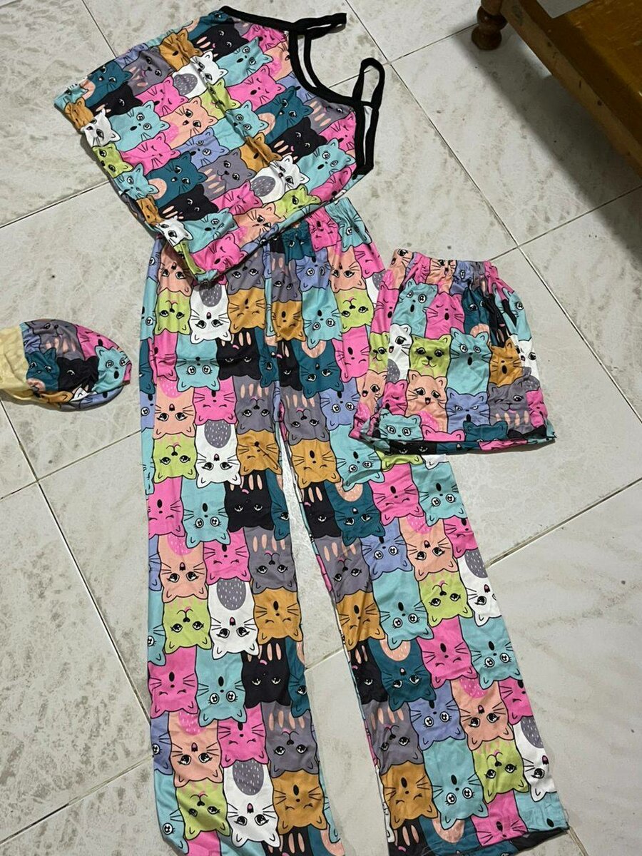 Pyjamas ensemble coloré