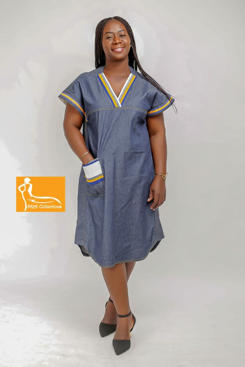 Robe Décontractée en Jean