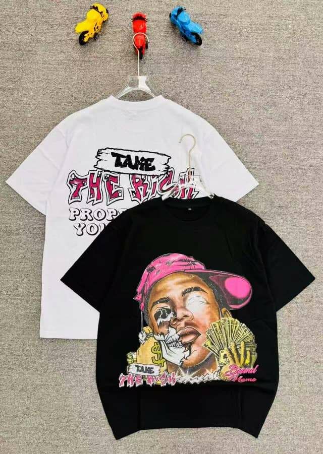 T-shirts graphiques pop art