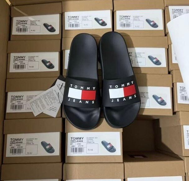 Sandales Tommy Jeans noires