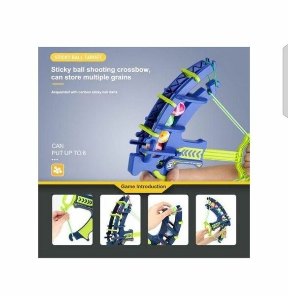 Arbalète Enfant avec Balles Collantes