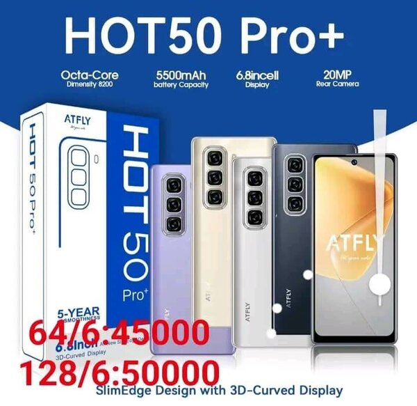 Smartphone ATFLY HOT50 Pro+
