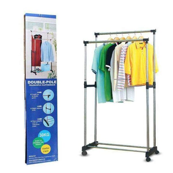 Adjustable Double Clothing Rack