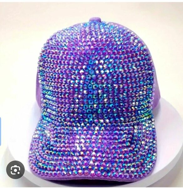 Casquette Strass Brillante
