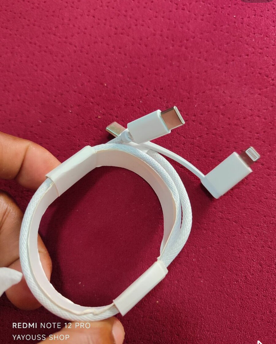 3-in-1 Charging Cable USB-C