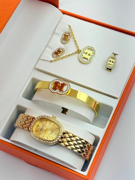 Coffret de montre dame 4 en 1