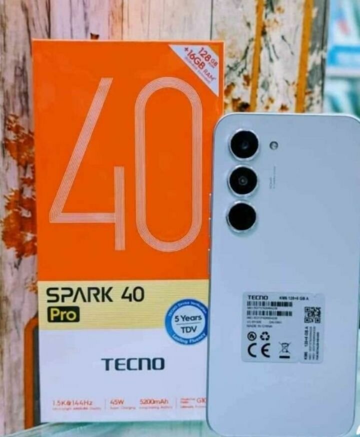 Smartphone Tecno Spark 40 Pro