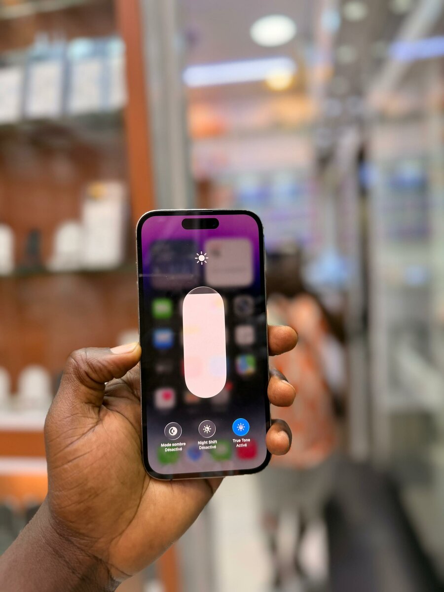 14 pro 256Go message batterie