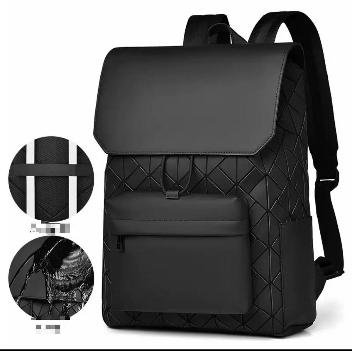 Sac à dos géométrique mode