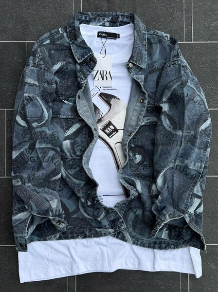 Veste en jean Zara homme