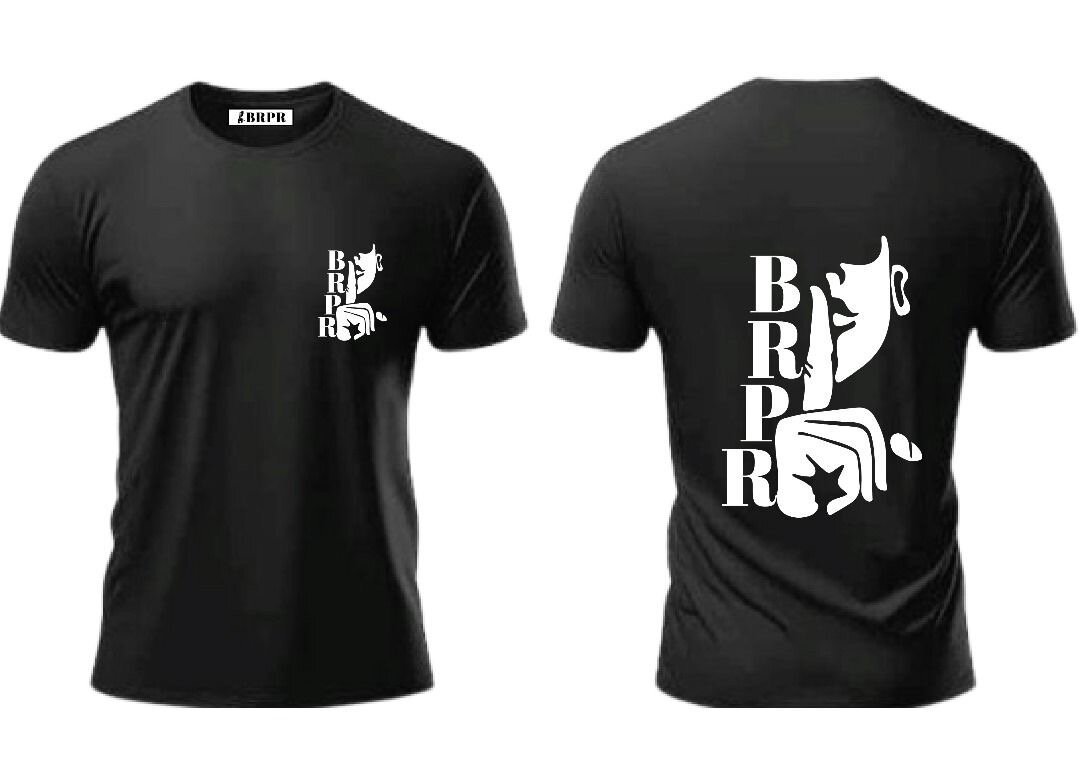 T-shirt graphique noir homme