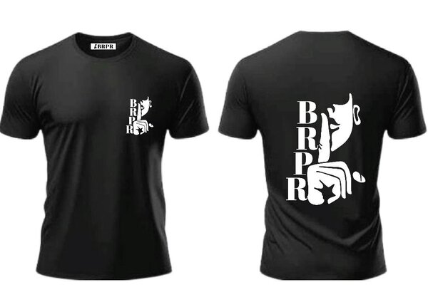 T-shirt graphique noir homme