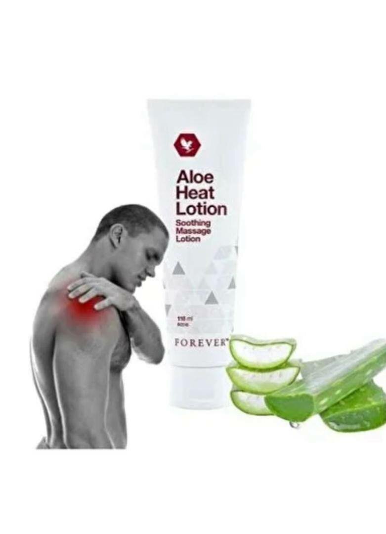Lotion chauffante à l'aloe