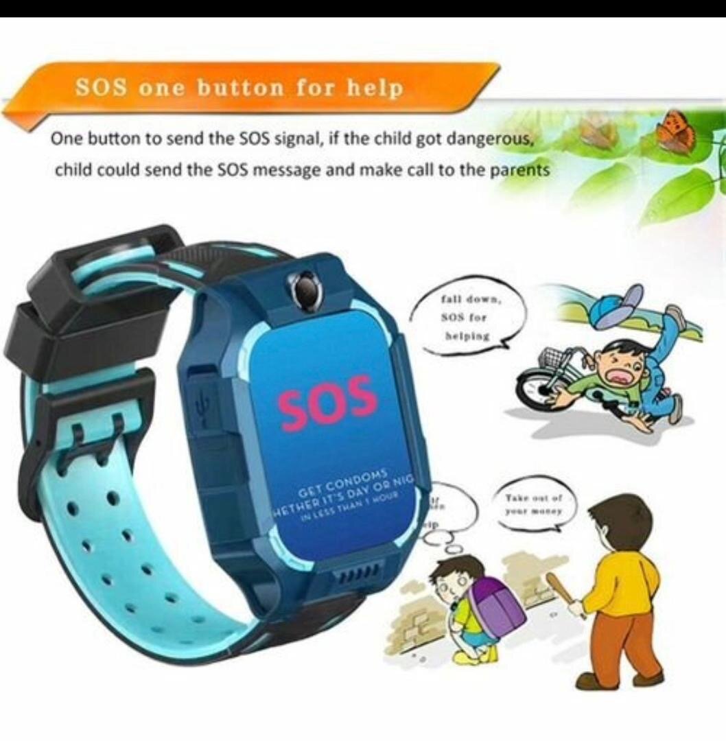 Montre Enfant GPS SOS Étanche
