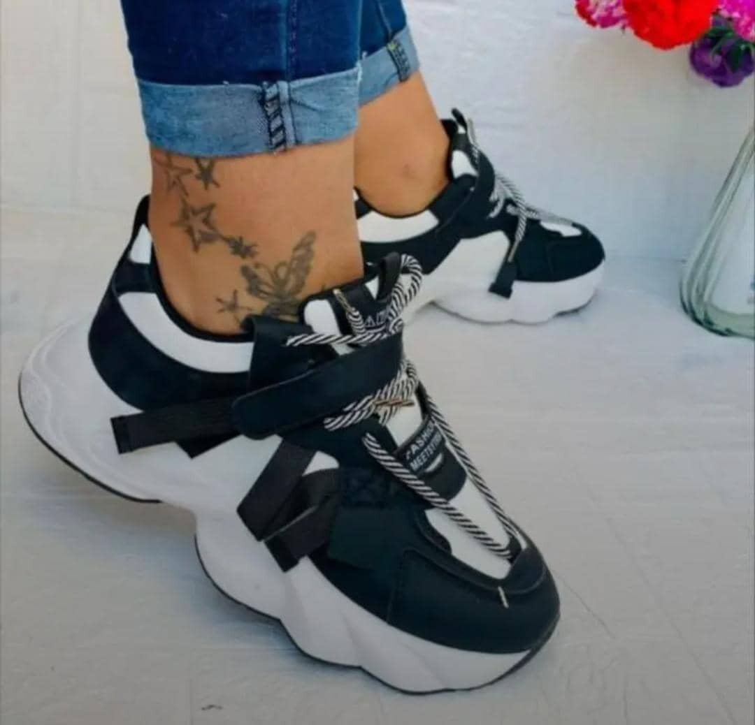 Baskets chunky stylées