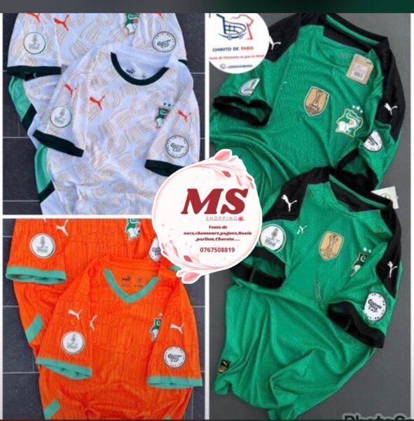 Maillot Équipe Côte d'Ivoire