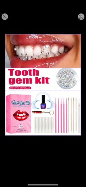 Kit de Strass Dentaire Étincelant