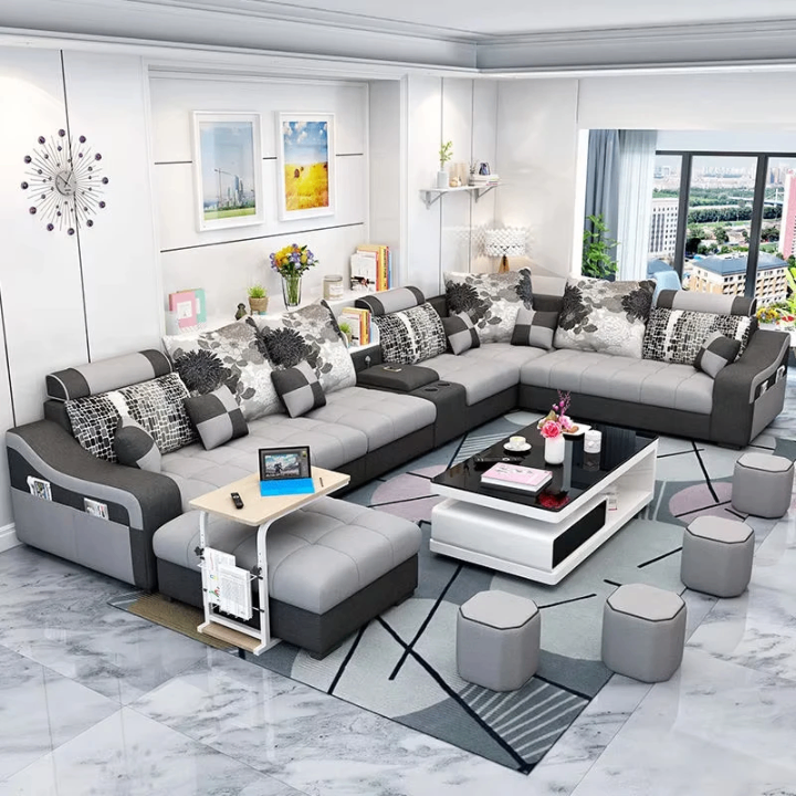 Canapé d'angle convertible