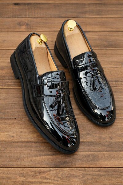 Mocassins élégants en cuir