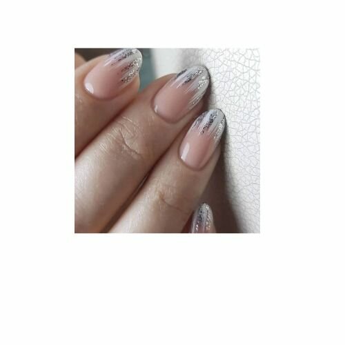 1 boîte de faux ongles élégant