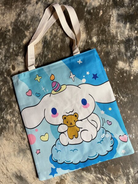 Sac fourre-tout kawaii en tissu