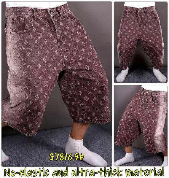 Pantalons larges épais homme