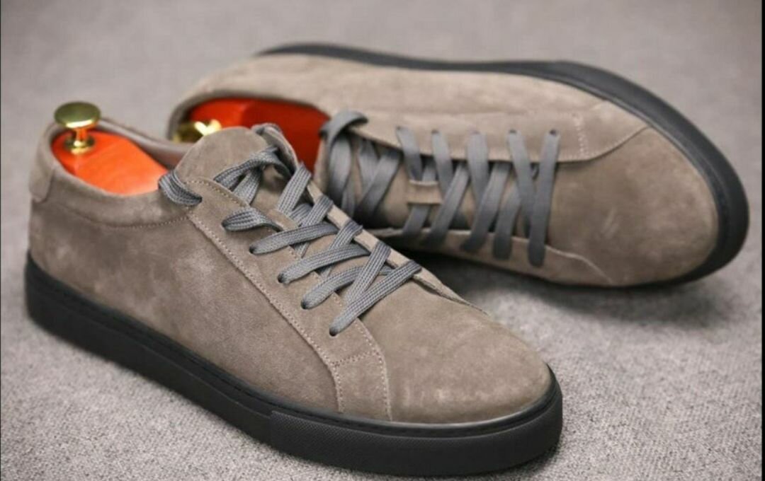 Sneakers en daim casual