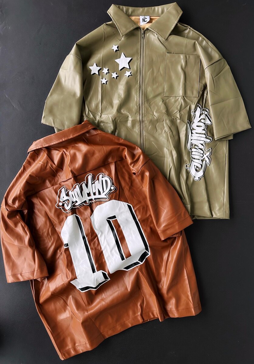 Vestes en similicuir urbaines