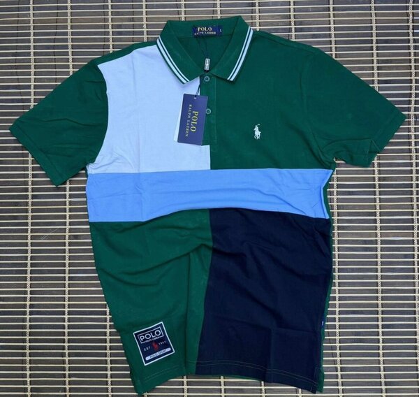 Polo classique multicolore