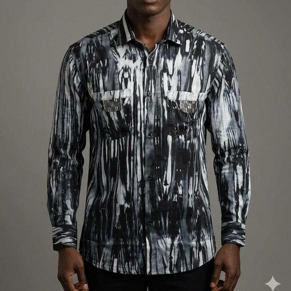 Chemise homme luxe imprimée