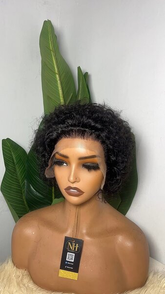 Perruque Bouclée Court Femme