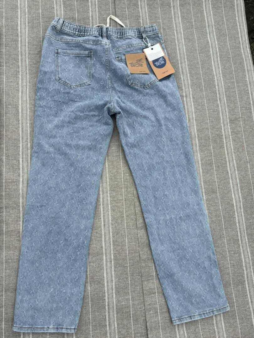 Jeans ajustés en denim