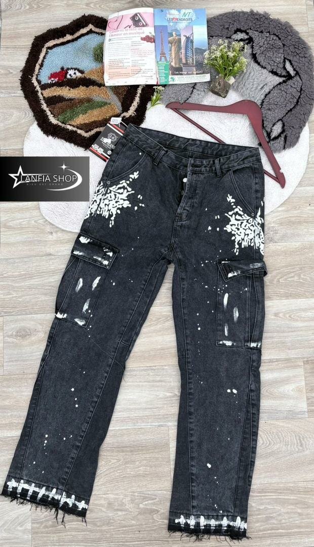Jeans décontractés stylisés