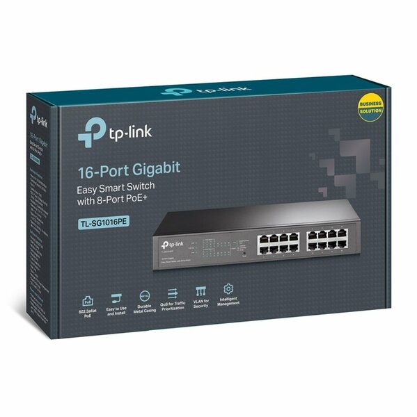 Switch Gigabit 16 Ports PoE