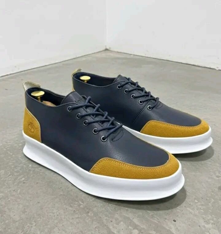 Sneakers en cuir élégantes