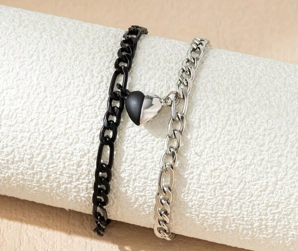 Bracelets Couple Coeur Amour