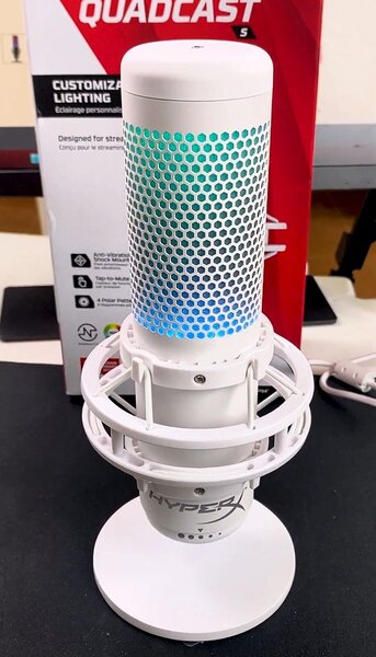 Microphone HyperX QuadCast RGB